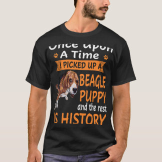 112 Ein nach dem anderen Beagle Welpe T-Shirt