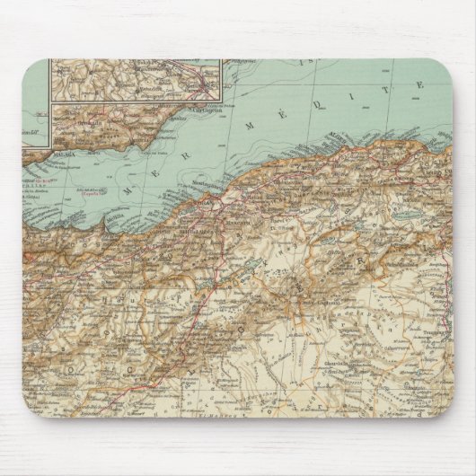 112 Marokko, Algerien, Tunesien Mousepad (Vorne)