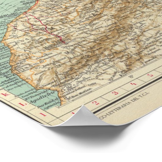 112 Marokko, Algerien, Tunesien Poster (Ecke)