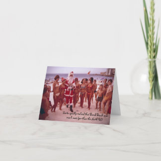 11306154, Santa entscheidet sich für Bondi Feiertagskarte