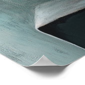 1134 Kraft und Ruhe eines Blumenminimalismus - Hi Poster (Ecke)