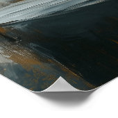 1135 Kraft und Ruhe eines Blumenminimalismus - Hi Poster (Ecke)