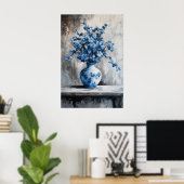 1138 Kraft und Ruhe eines Blumenminimalismus - Hi Poster (Heimbüro)