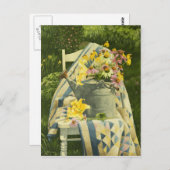 1138 Wasserkocher auf Anfrage Postkarte (Vorne/Hinten)