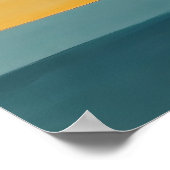 1139 Kraft und Ruhe eines Blumenminimalismus - Hi Poster (Ecke)