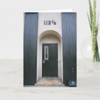 "113 & ein halbes Gebäude" Geburtskarte