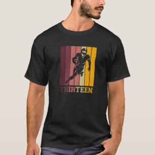 113. Geburtstag für Boys Football Player vor 13 Ja T-Shirt