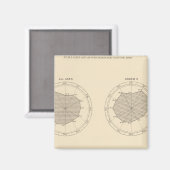 113 Todesfälle bis Monat 1900 Magnet (Vorderseite/Rückseite)