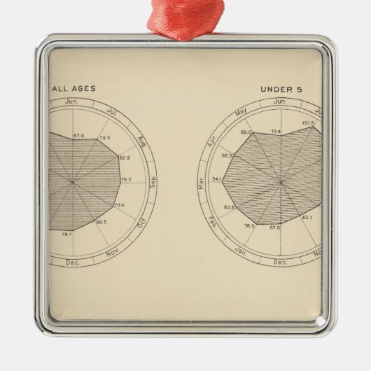 113 Tote im Monat 1900 Ornament Aus Metall (Vorne)