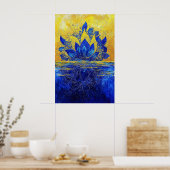 1143 Feuer und Wasser Poster (Küche)