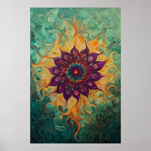 1149 Feuer und Wasser Poster (Vorne)