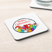 114 - Weihnachtskatzen - Untersetzer (Linke Seite)