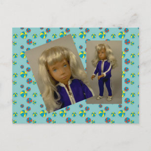 114s Sasha School Trainer Postkarte