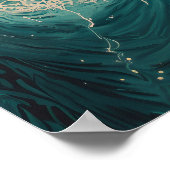 1151 Feuer und Wasser Poster (Ecke)