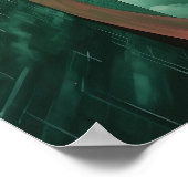 1154 Retro-Futurismus Poster (Ecke)