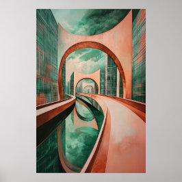 1154 Retro-Futurismus Poster