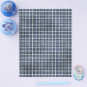 1155 BLUE GRID PAPIERTEMPLATTERTEXTURE FLYER (Einzeln)