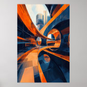 1155 Retro-Futurismus Poster (Vorne)