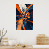 1155 Retro-Futurismus Poster (Küche)