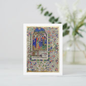 1156 f.133 Der Kuss Judas, von den Stunden bis Postkarte (Stehend Vorderseite)