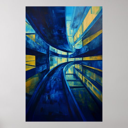 1158 Retro-Futurismus Poster (Vorne)
