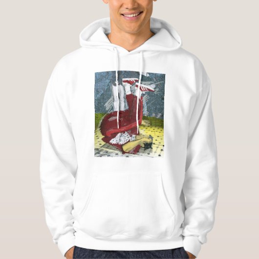 #115 (nochmals besucht) hoodie (Vorderseite)