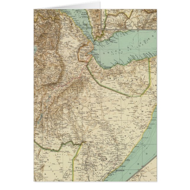 11617 Eritrea, Äthiopien, Somalia (Vorne)