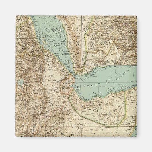 11617 Eritrea, Äthiopien, Somalia Magnet (Vorne)