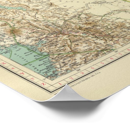 11617 Eritrea, Äthiopien, Somalia Poster (Ecke)