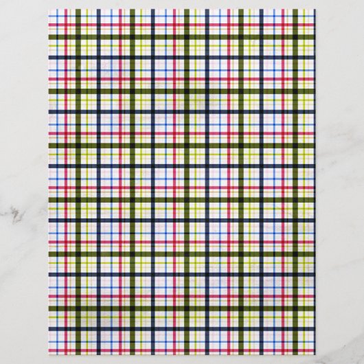 1162 KARIERTE LÄNDER - VORLAGEN - TEXTE P FLYER (Vorne)