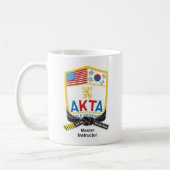 116-1b AKTA schwarzer Gurt-Tasse Lehrer-5. Dans Kaffeetasse (Links)
