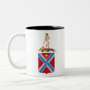 116. Infanterie-Regiment Zweifarbige Tasse