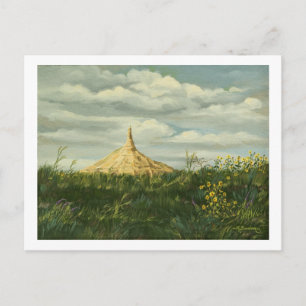 1170 Kamin Rock Landschaft Postkarte