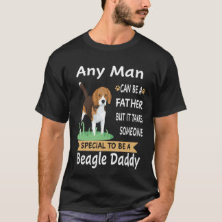 117 Irgend ein Mann Beagle Daddy T-Shirt