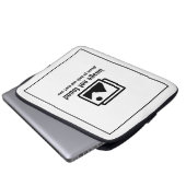 117 LAPTOPSCHUTZHÜLLE (Vorne Knopf)