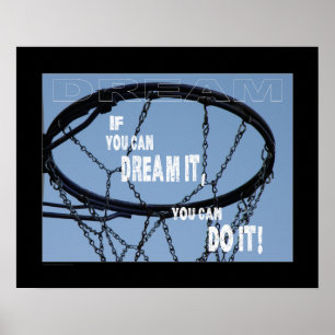 #117 (Matte) Basketball-Poster Poster