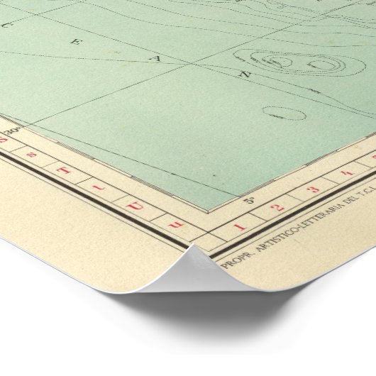 11819 Südafrika Poster (Ecke)