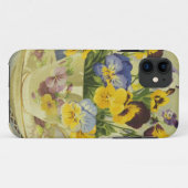 1187 Stiefmütterchen Teacup Case-Mate iPhone Hülle (Rückseite (Horizontal))