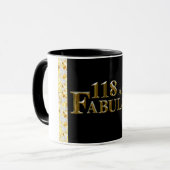118 Geburtstag Tasse (Vorderseite Links)