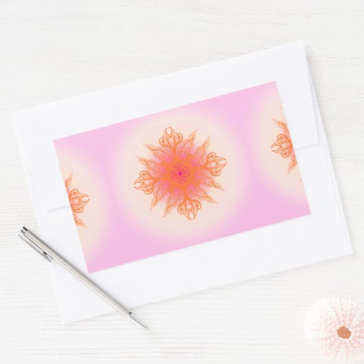 118 RECHTECKIGER AUFKLEBER (Umschlag)