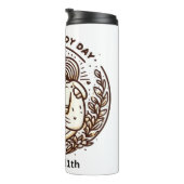 11.01. - Girl Hug Boy Day Thermosbecher (Nach rechts gedreht)