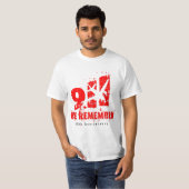 11.09. - 10. Jubiläumshemd "wir erinnern uns" T-Shirt (Vorne ganz)