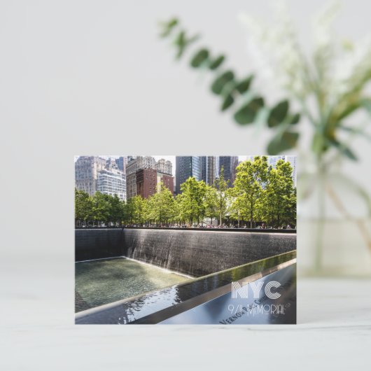 11.09. Memorial Postkarte (Stehend Vorderseite)