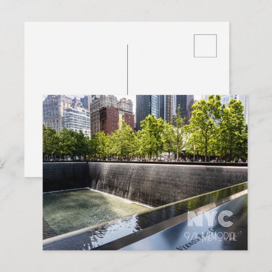 11.09. Memorial Postkarte (Vorne/Hinten)