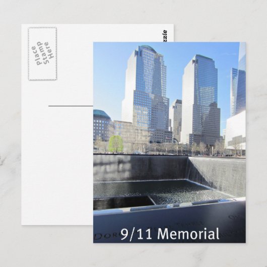 11.09. Memorial Postkarte (Vorne/Hinten)