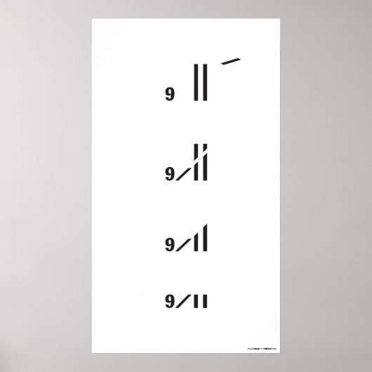 11.09. Tribut Poster (Vorne)