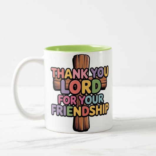 11 0z Kaffee Tasse Danke, Herr............. (Links)