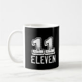 11:11 lustige 11 elf kaffeetasse (Links)