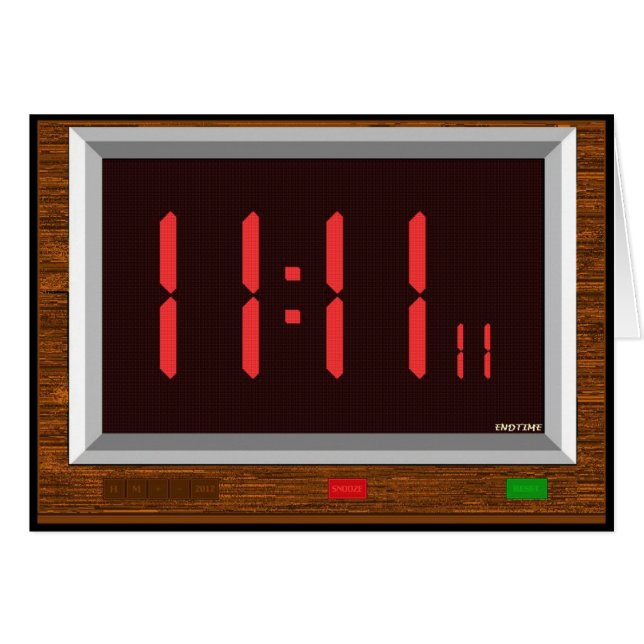 11:11 Uhr-"Fang Ya später! " (Vorderseite (Horizontal))