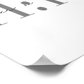 11:11 Wünsche machen Poster (Ecke)